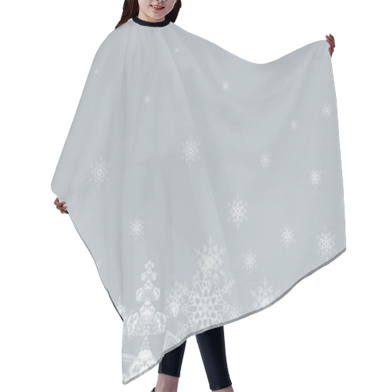 Personality  Abstract Christmas Background With Copy Space Hair Cutting Cape