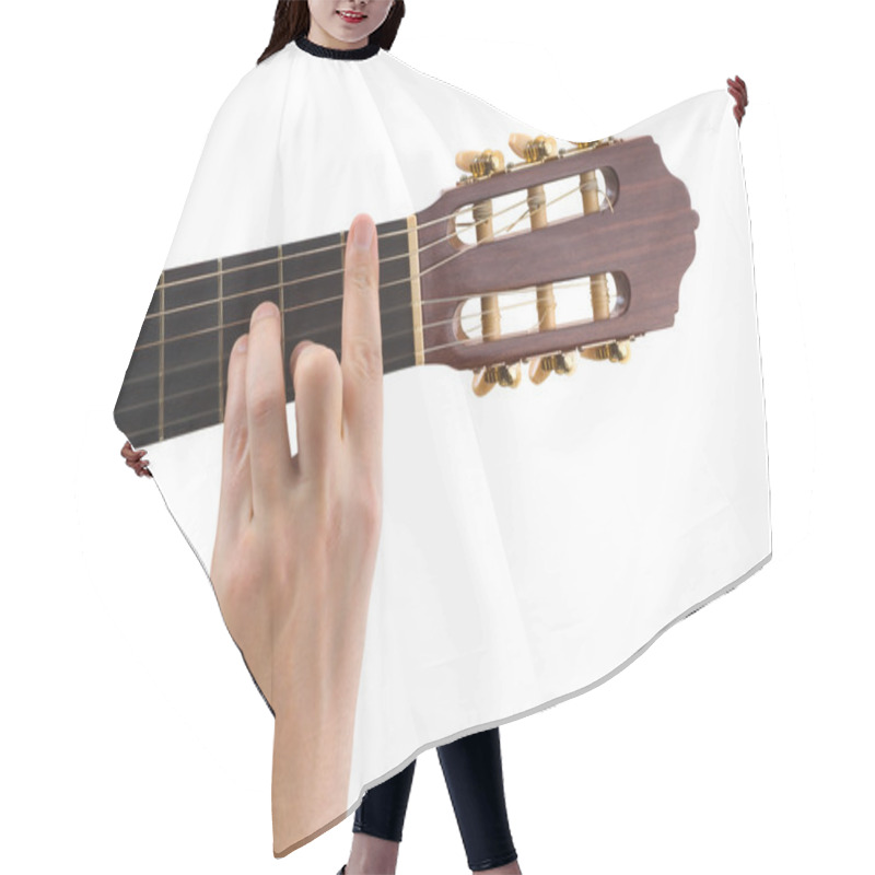 Personality  Hand And Guitar Hair Cutting Cape