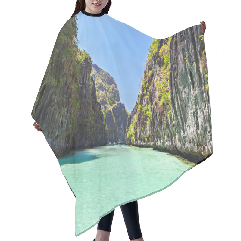 Personality  The Blue Lagoon Hair Cutting Cape