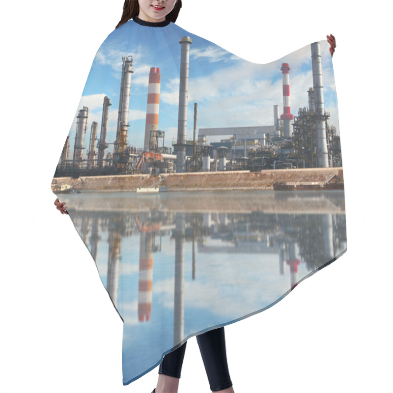 Personality  Petrochemical Factory Hair Cutting Cape