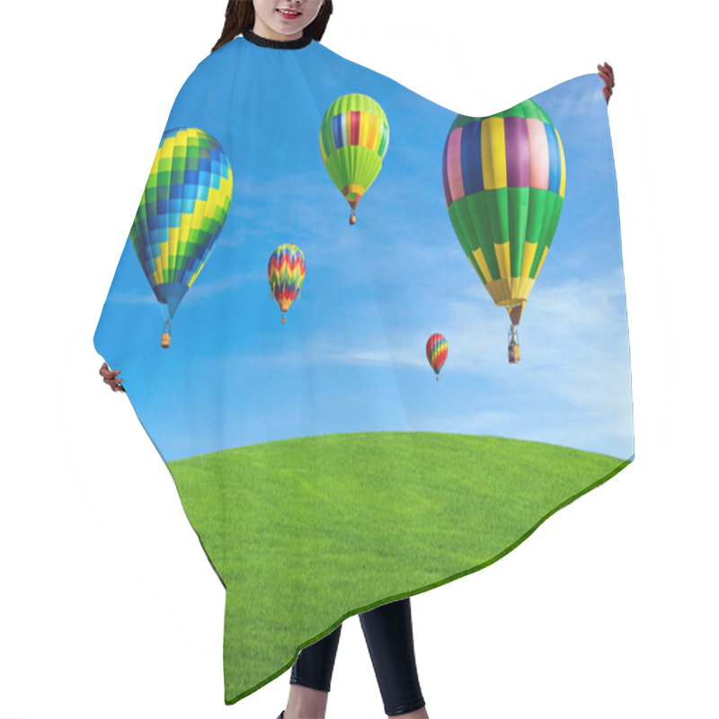 Personality  Hot Air Balloons Hair Cutting Cape