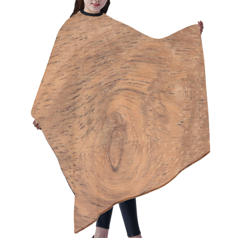 Personality  Exotic Wood Texture Hair Cutting Cape