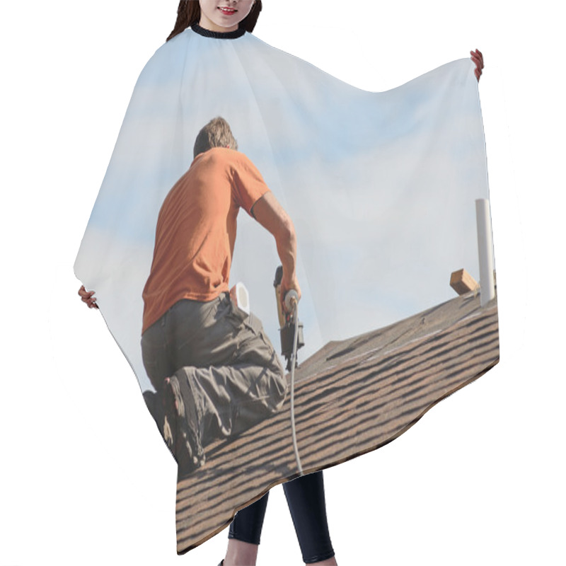 Personality  Roofing Hair Cutting Cape