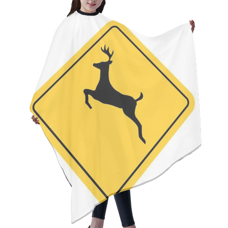 Personality  Wild Animals Traffic Sign Hair Cutting Cape