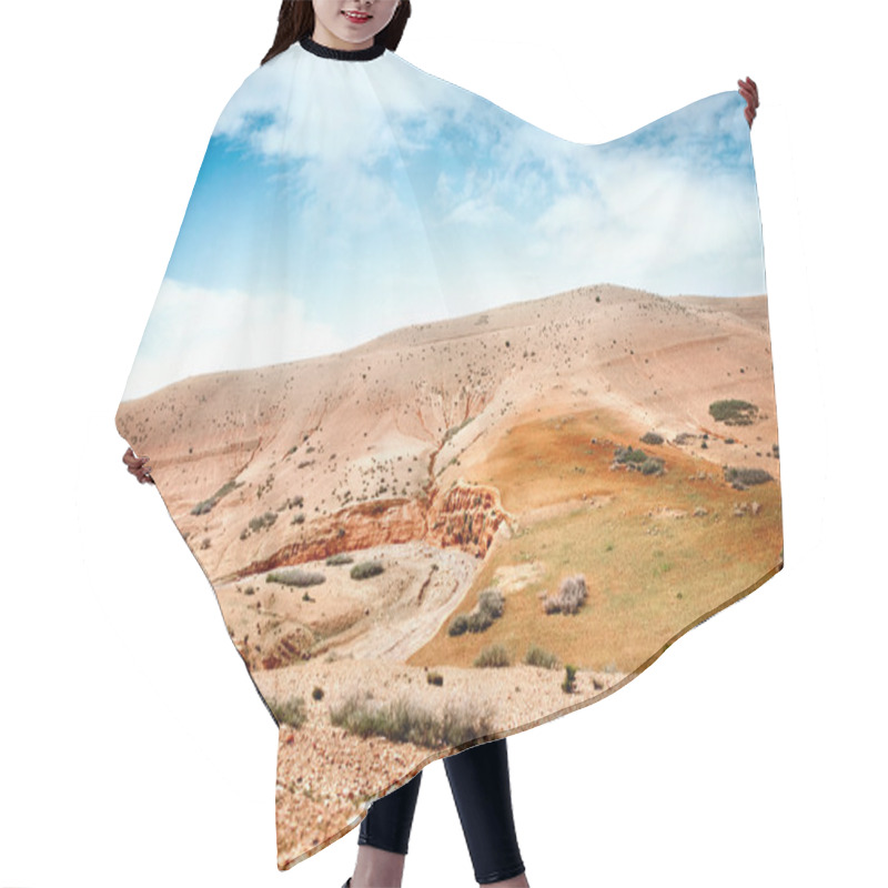 Personality  Deserts Sand Dune Hair Cutting Cape