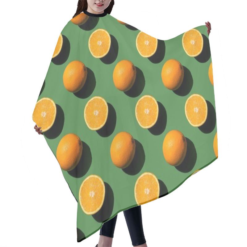 Personality  Fresh Oranges Hair Cutting Cape