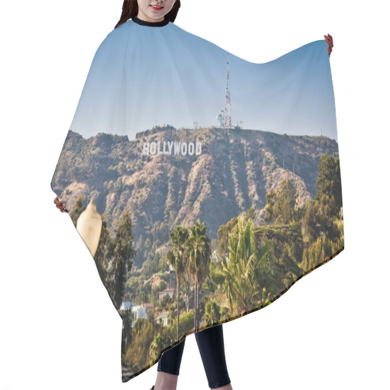 Personality  Hollywood Sign Hair Cutting Cape