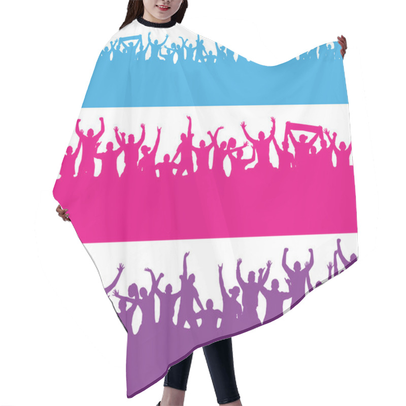 Personality  Seamless Wallpaper From Fans For Sports Championships And Music Concerts. Hair Cutting Cape