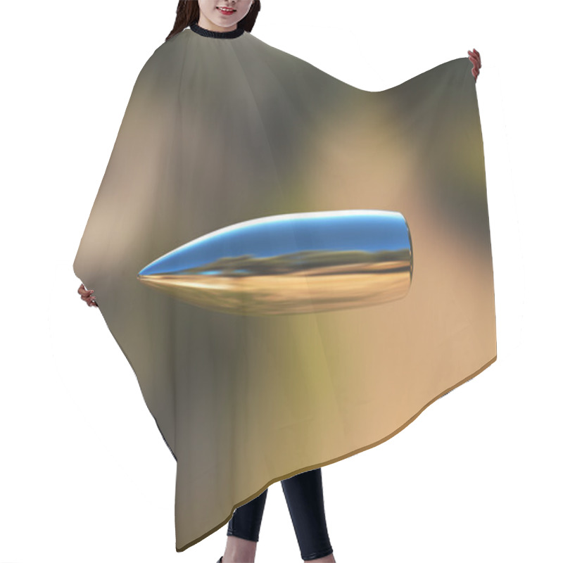 Personality  Silver Bullet In Flight Hair Cutting Cape