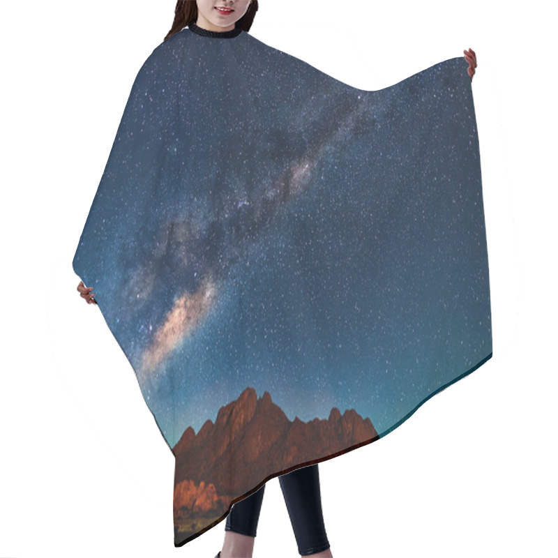 Personality  Milky Way In Namibia Hair Cutting Cape