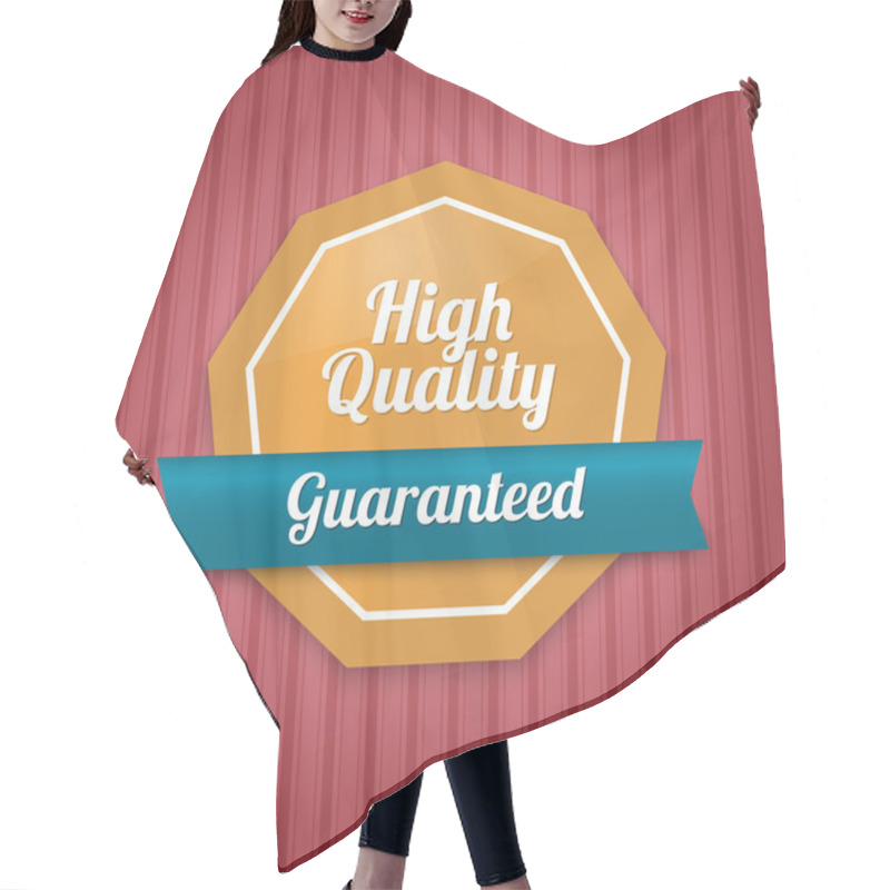 Personality  High Quality Badge - Guaranteed Hair Cutting Cape