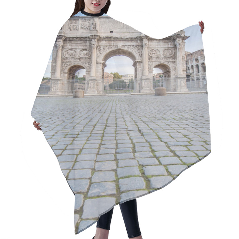 Personality  Arch Of Constantine In Rome, Italy Hair Cutting Cape