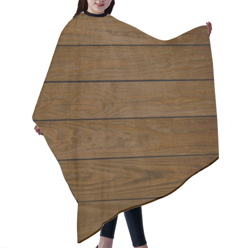 Personality  Old Wooden Beams - Traditional Background Brown Hair Cutting Cape