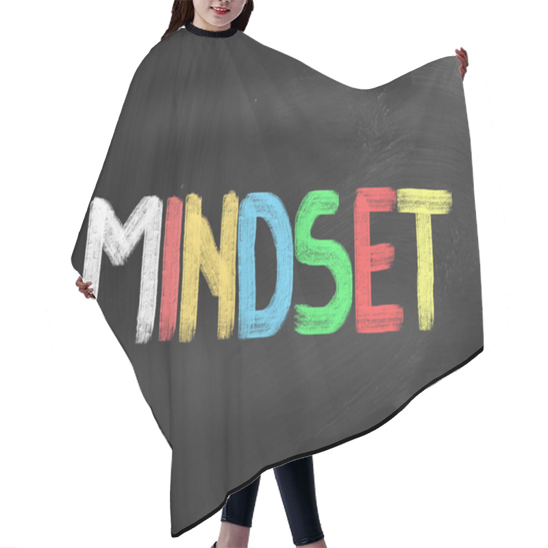 Personality  Mindset Concept Hair Cutting Cape