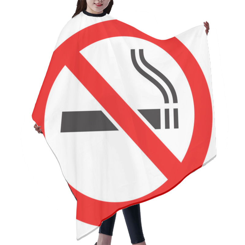 Personality  The Sign No Smoking Hair Cutting Cape