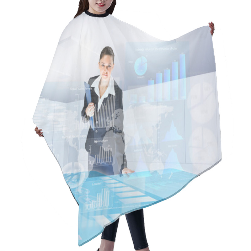 Personality  Business Presentation Hair Cutting Cape