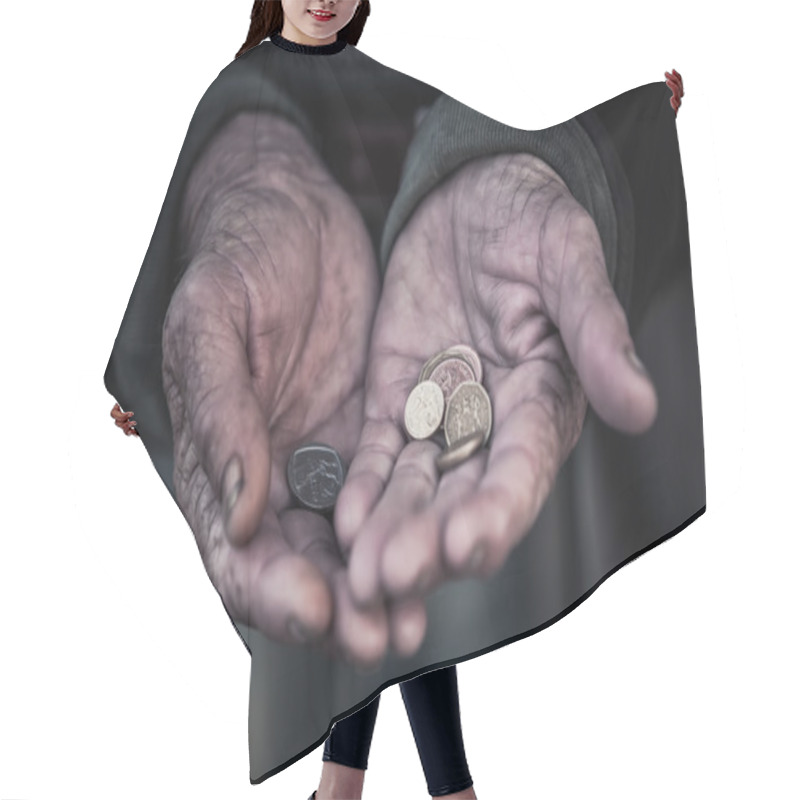 Personality  Begging Hair Cutting Cape