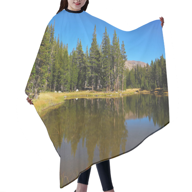 Personality  Yellowstone Park In Morning Hair Cutting Cape