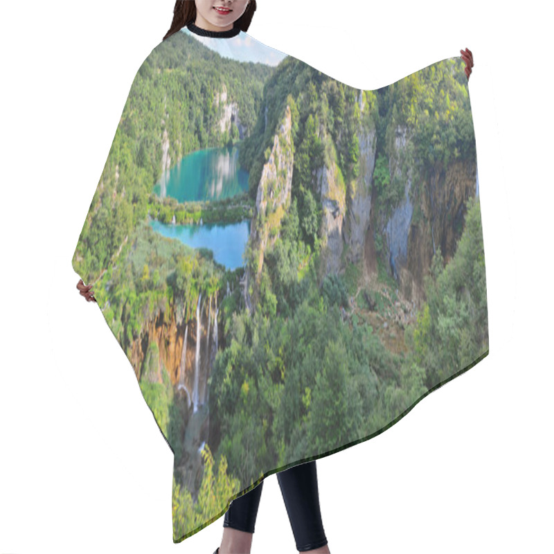 Personality  Plitvice Lakes - National Park In Croatia Hair Cutting Cape