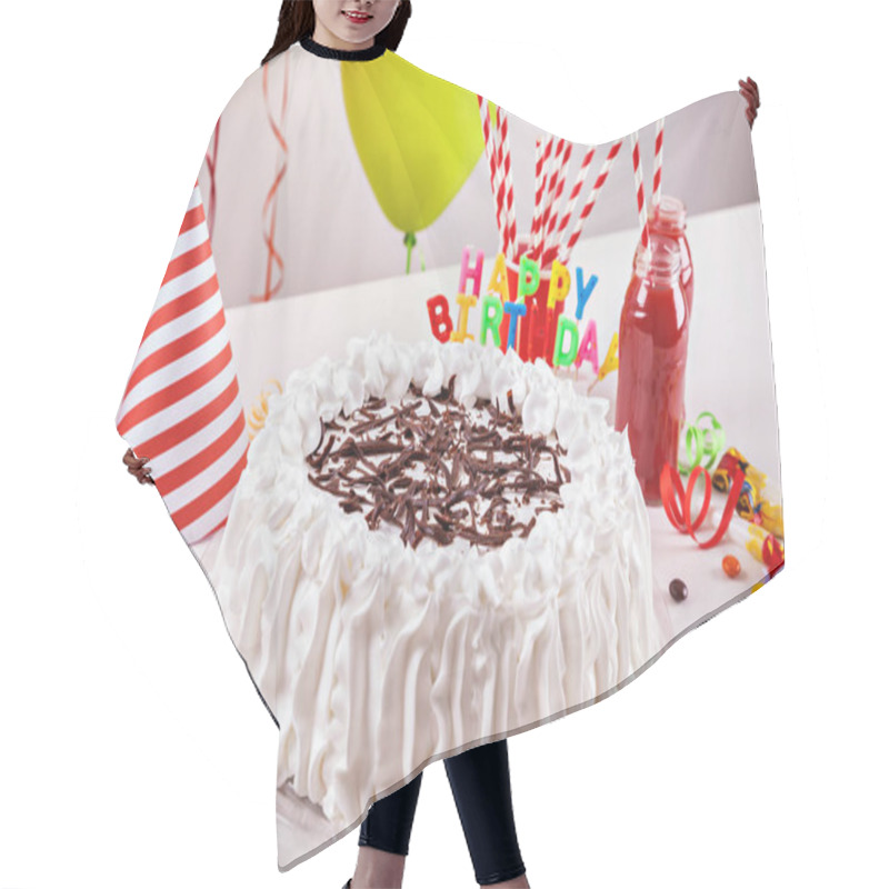 Personality  Delicious Sweet Jar Hair Cutting Cape