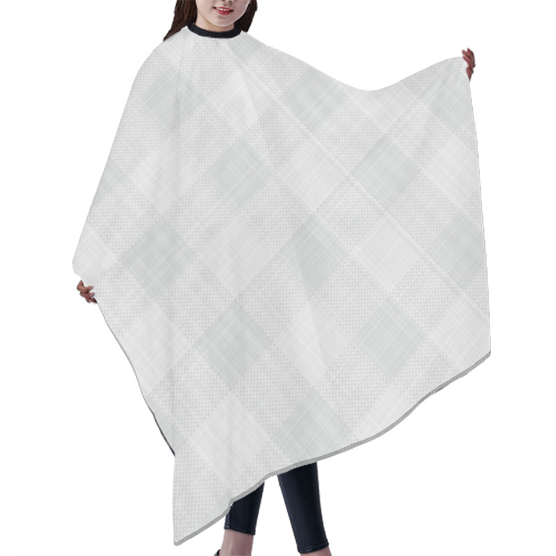 Personality  Grey Table Cloth Hair Cutting Cape