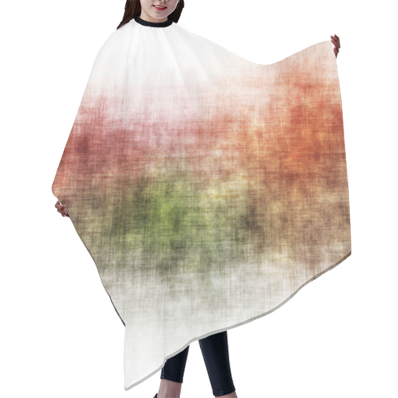 Personality  Abstract Dyed Effect Worn Grungy Seamless Pattern Hair Cutting Cape