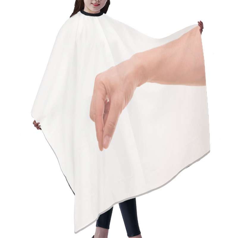 Personality  Mans Hand Hair Cutting Cape