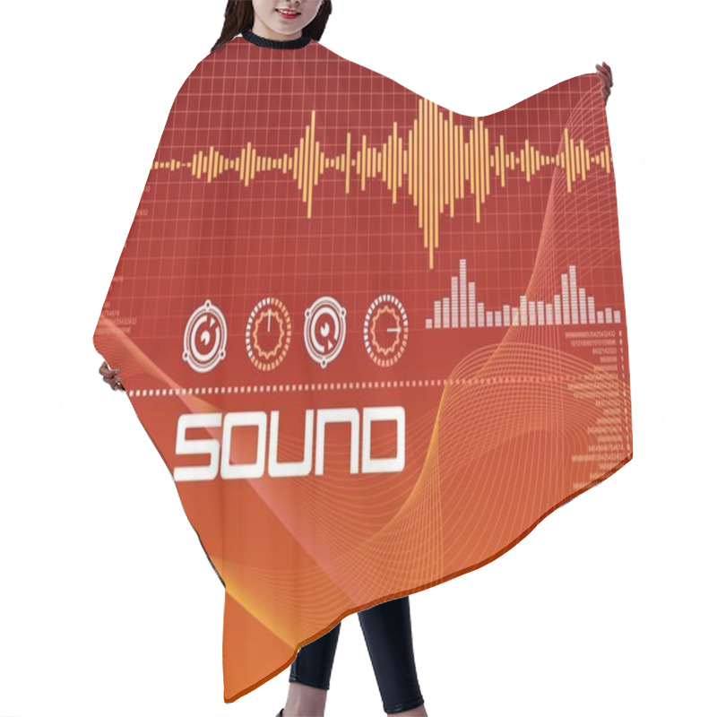 Personality  Sound Lab Signals Hair Cutting Cape