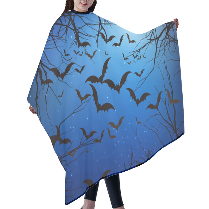 Personality  Web Hair Cutting Cape