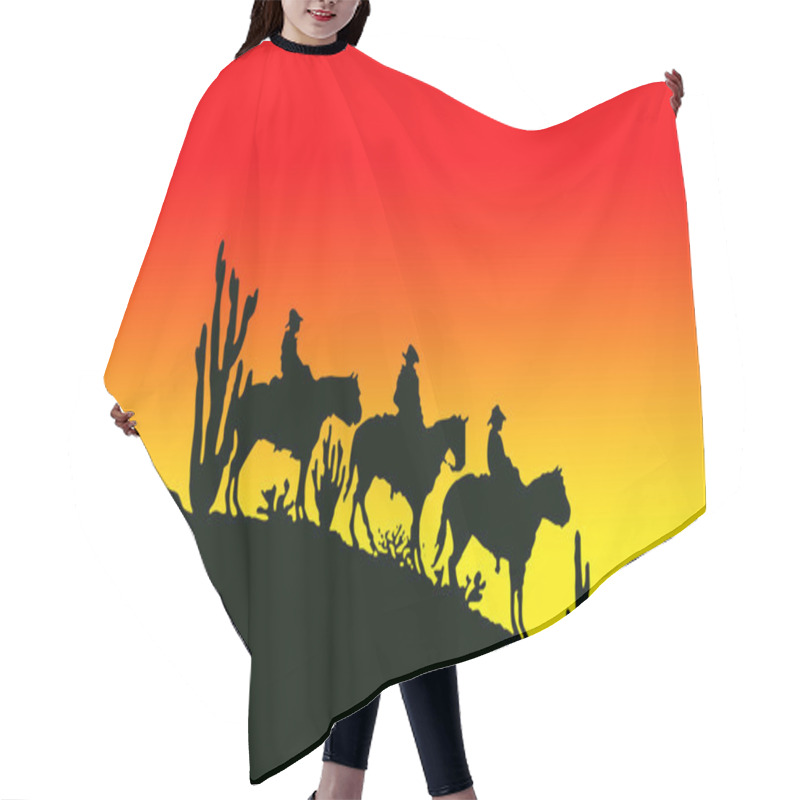 Personality  Tree Cowboys Hair Cutting Cape