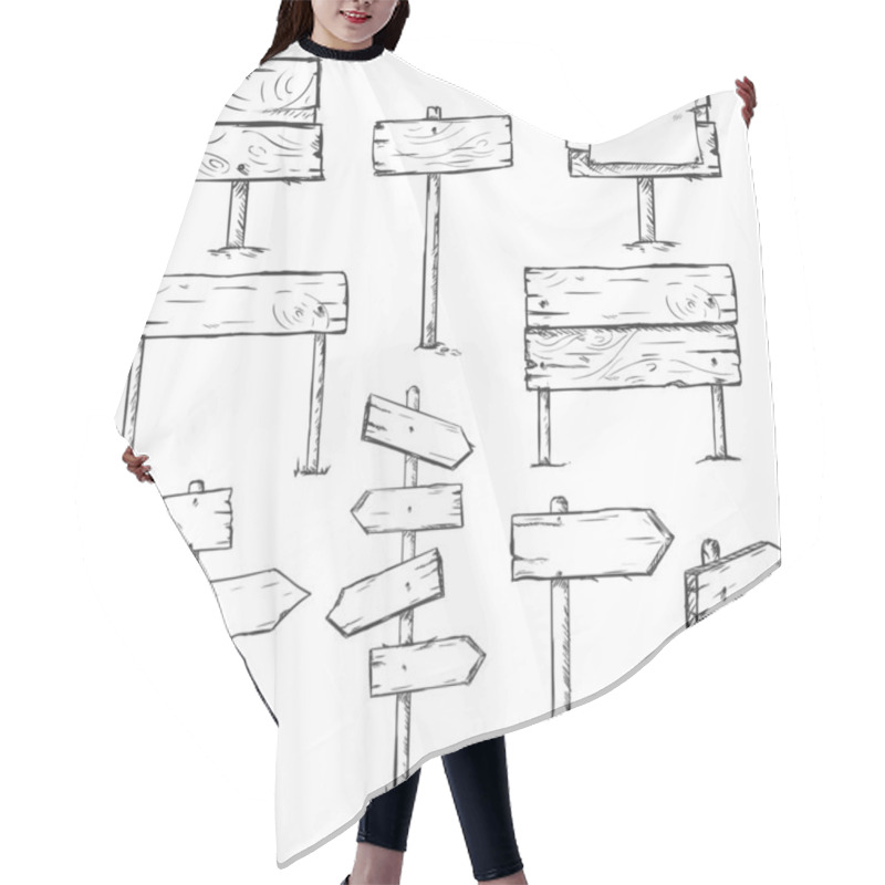 Personality  Sketch Signposts Hair Cutting Cape