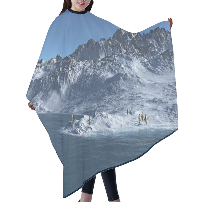 Personality  Antarctica Hair Cutting Cape