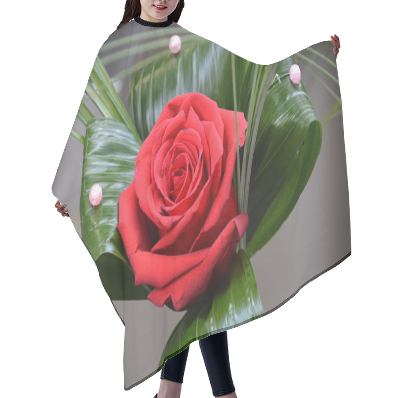 Personality  Flowers. Hair Cutting Cape