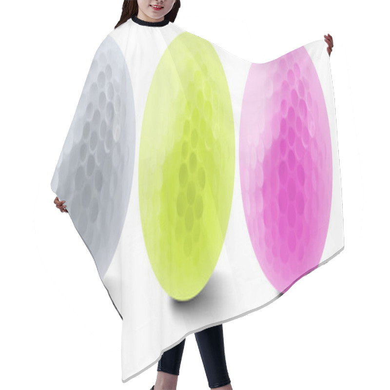 Personality  Golf Balls Hair Cutting Cape