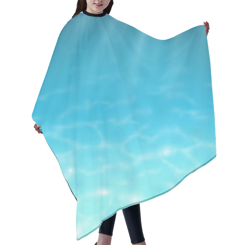 Personality  Underwater Background Hair Cutting Cape