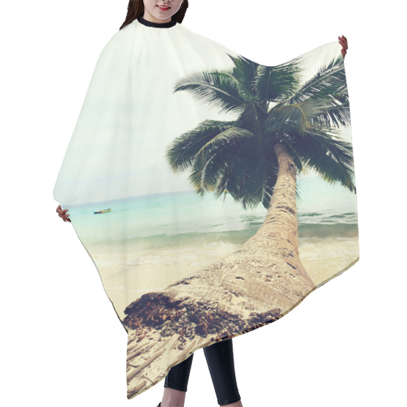 Personality  Seascape Hair Cutting Cape