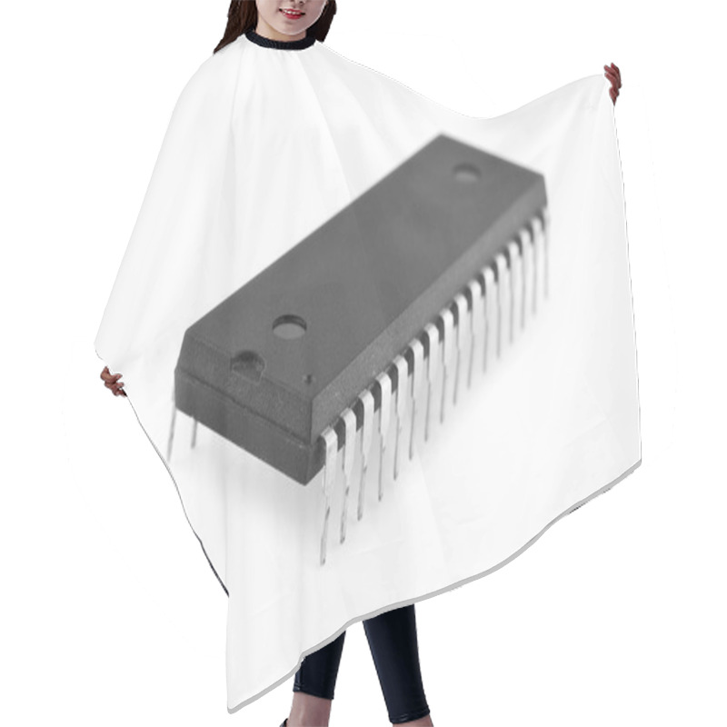 Personality  Microcircuit Hair Cutting Cape