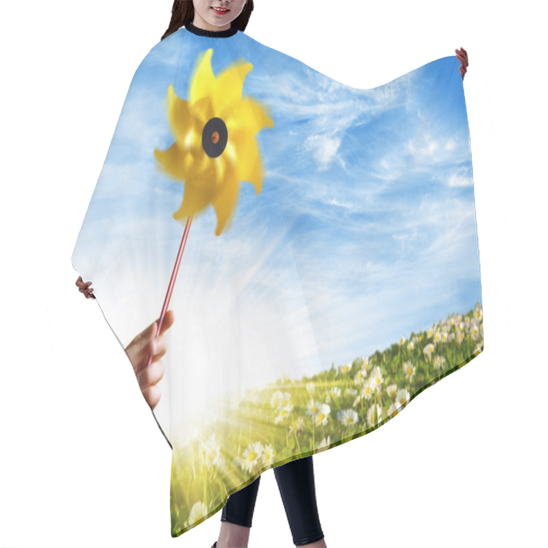 Personality  Spring Wind Hair Cutting Cape