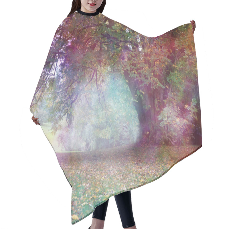 Personality  Fantasy Faerie Tree Landscape  Hair Cutting Cape