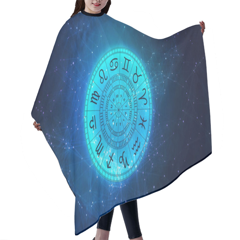 Personality  Zodiac Astrology Signs For Horoscope Hair Cutting Cape