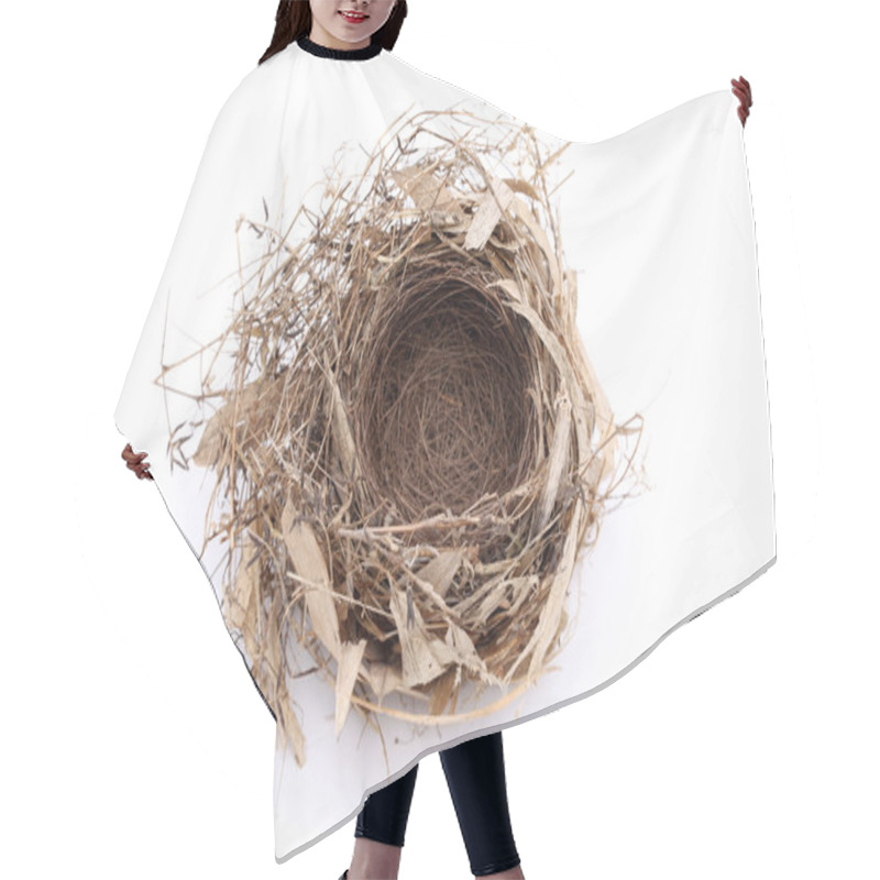 Personality  Empty Bird Nest Hair Cutting Cape