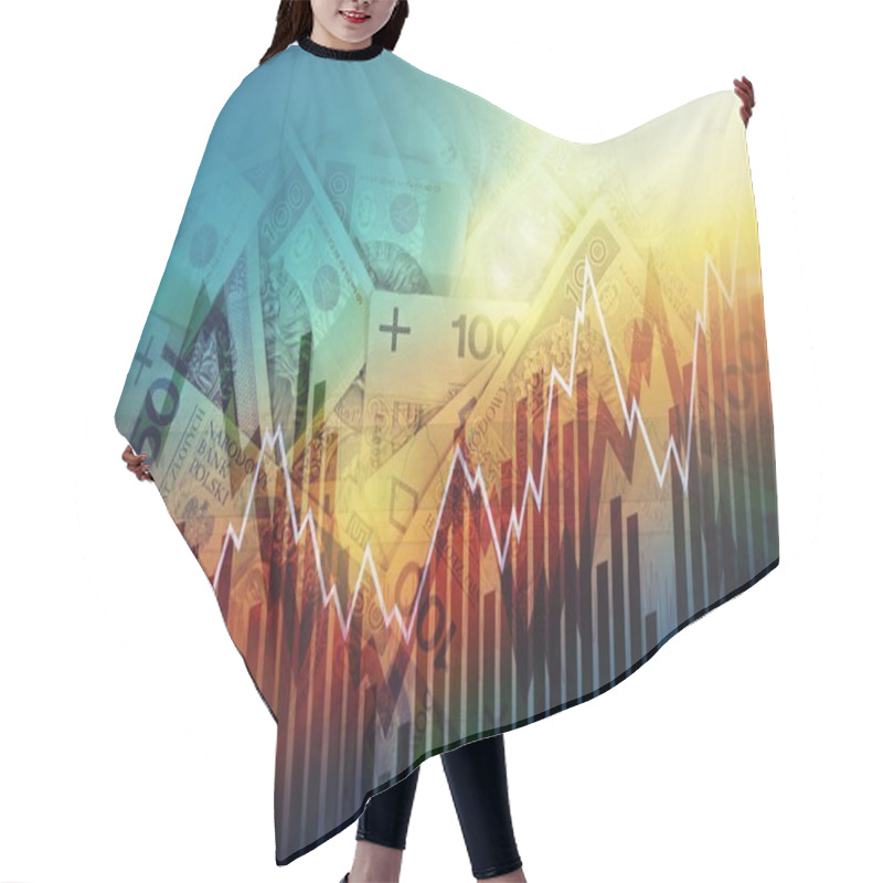 Personality  Polish Zloty Trading Concept Hair Cutting Cape