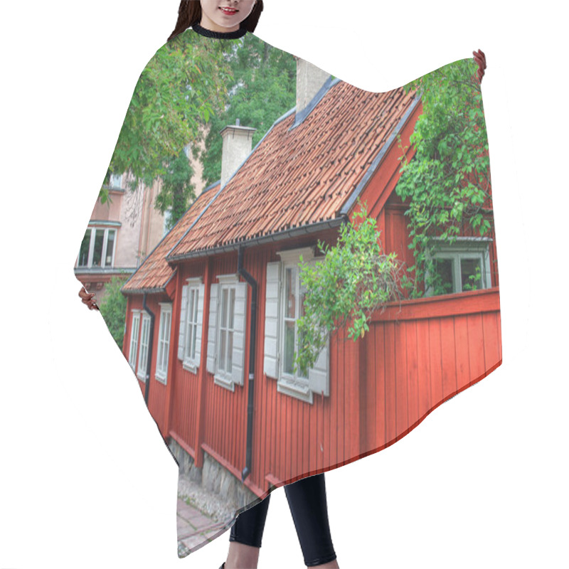 Personality  Architectural Style, Selective Focus Hair Cutting Cape