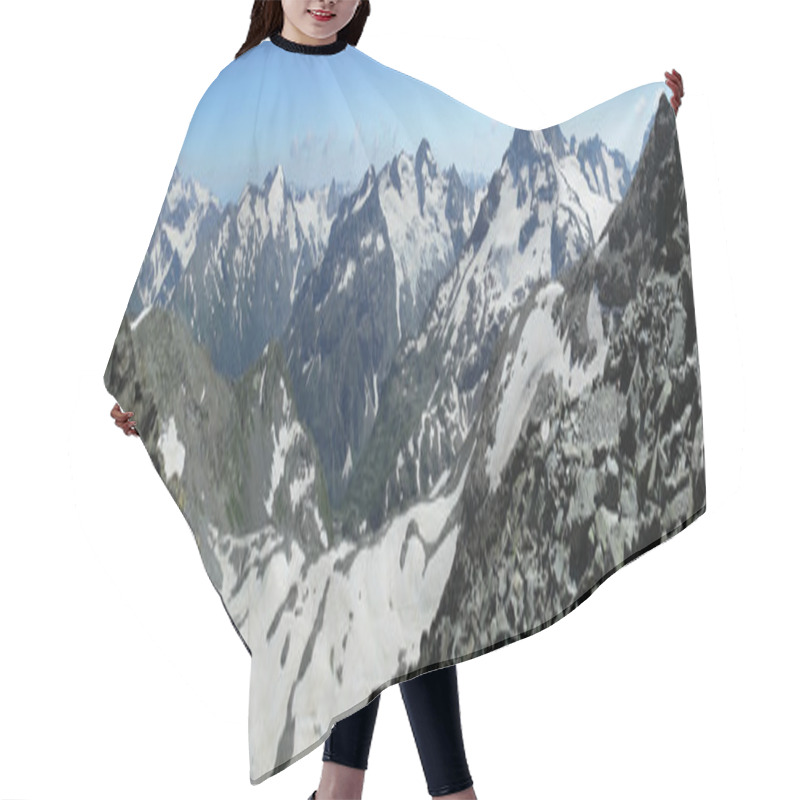 Personality  Mountain Range Panorama Hair Cutting Cape