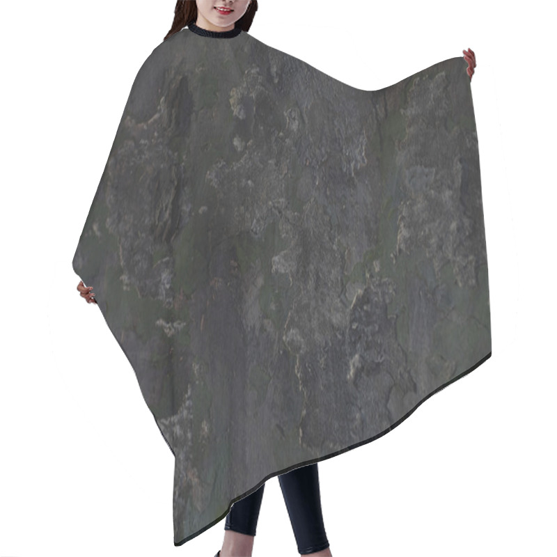 Personality  Cracked Stone Wall Background Hair Cutting Cape