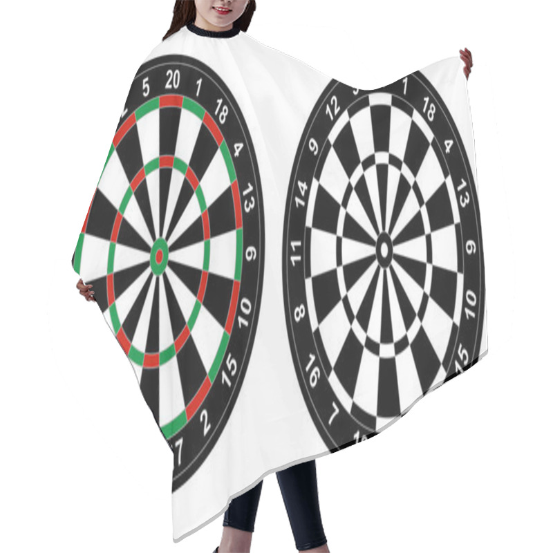 Personality  Dartboard Hair Cutting Cape