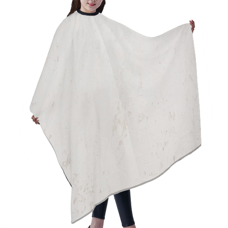 Personality  Concrete Wall Background Hair Cutting Cape