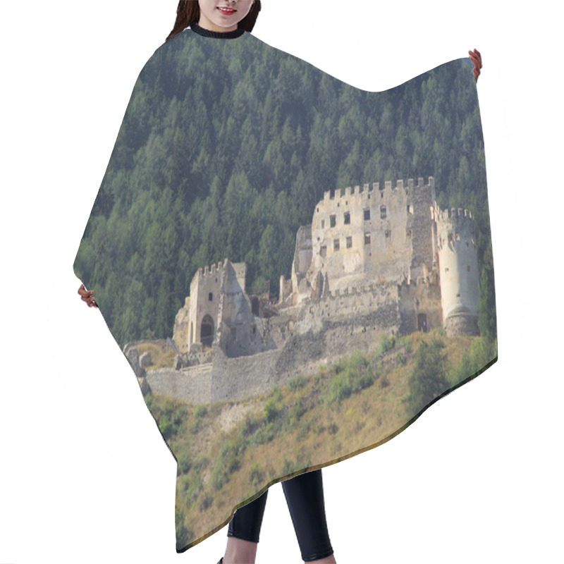 Personality  Lichtenberg Castle In Italy Hair Cutting Cape