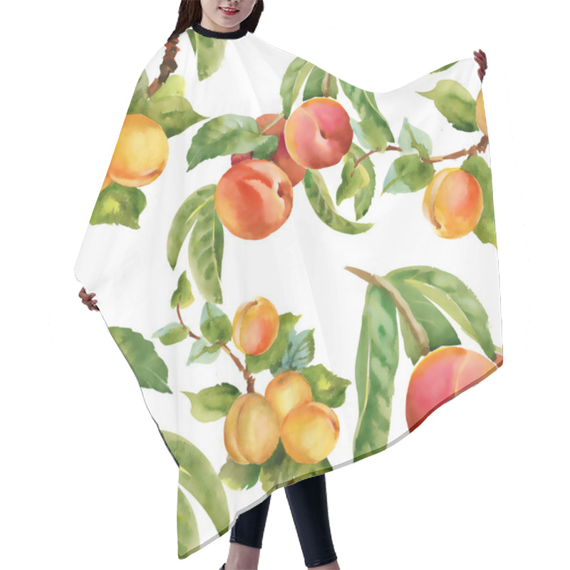 Personality  Apricots And Peaches Hair Cutting Cape