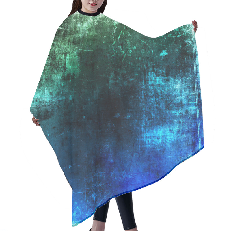 Personality  Dark Wall Texture Hair Cutting Cape